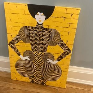 12x16 inch canvas print with picture hanging hook